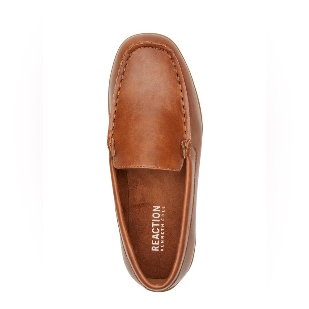 BOYS' KENNETH COLE LITTLE KID & BIG KID JASON WEBBING DRESS LOAFERS SIZE 12
